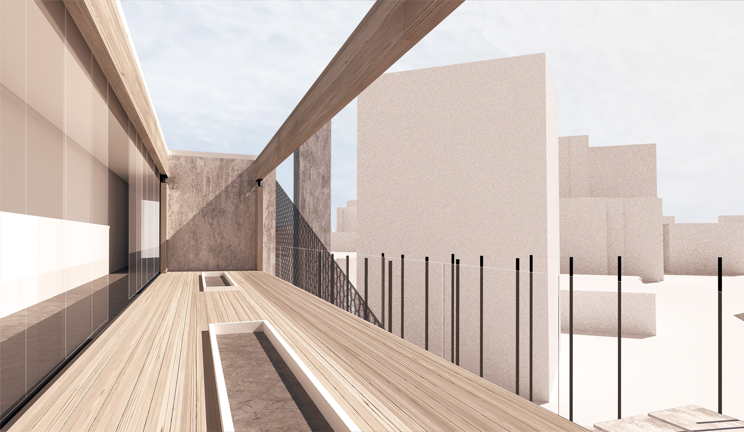 exterior deck view