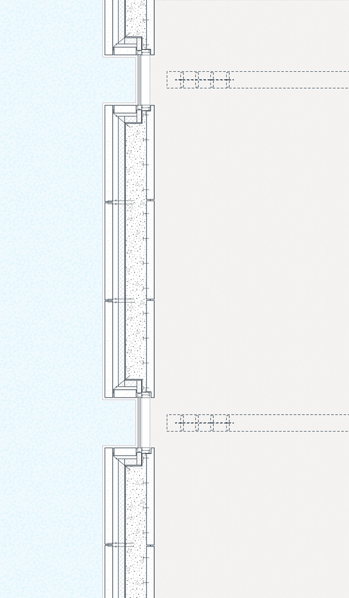 prayer hall plan detail