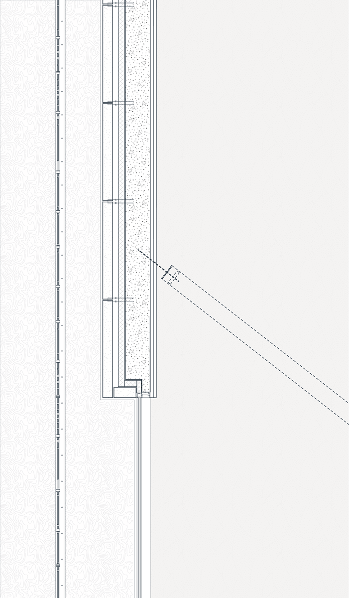 veil-exteriior wall plan detail