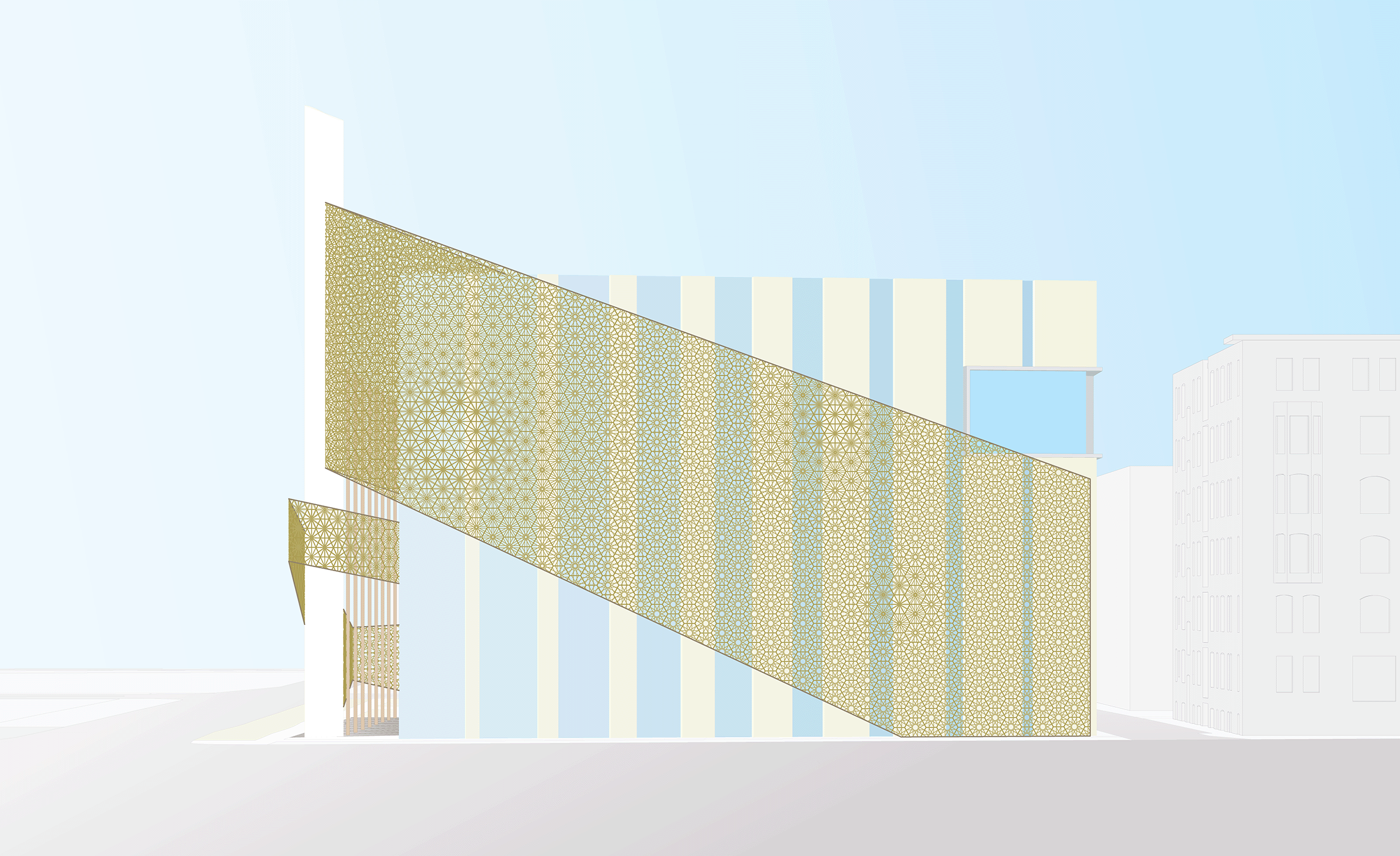 North-Western Elevation