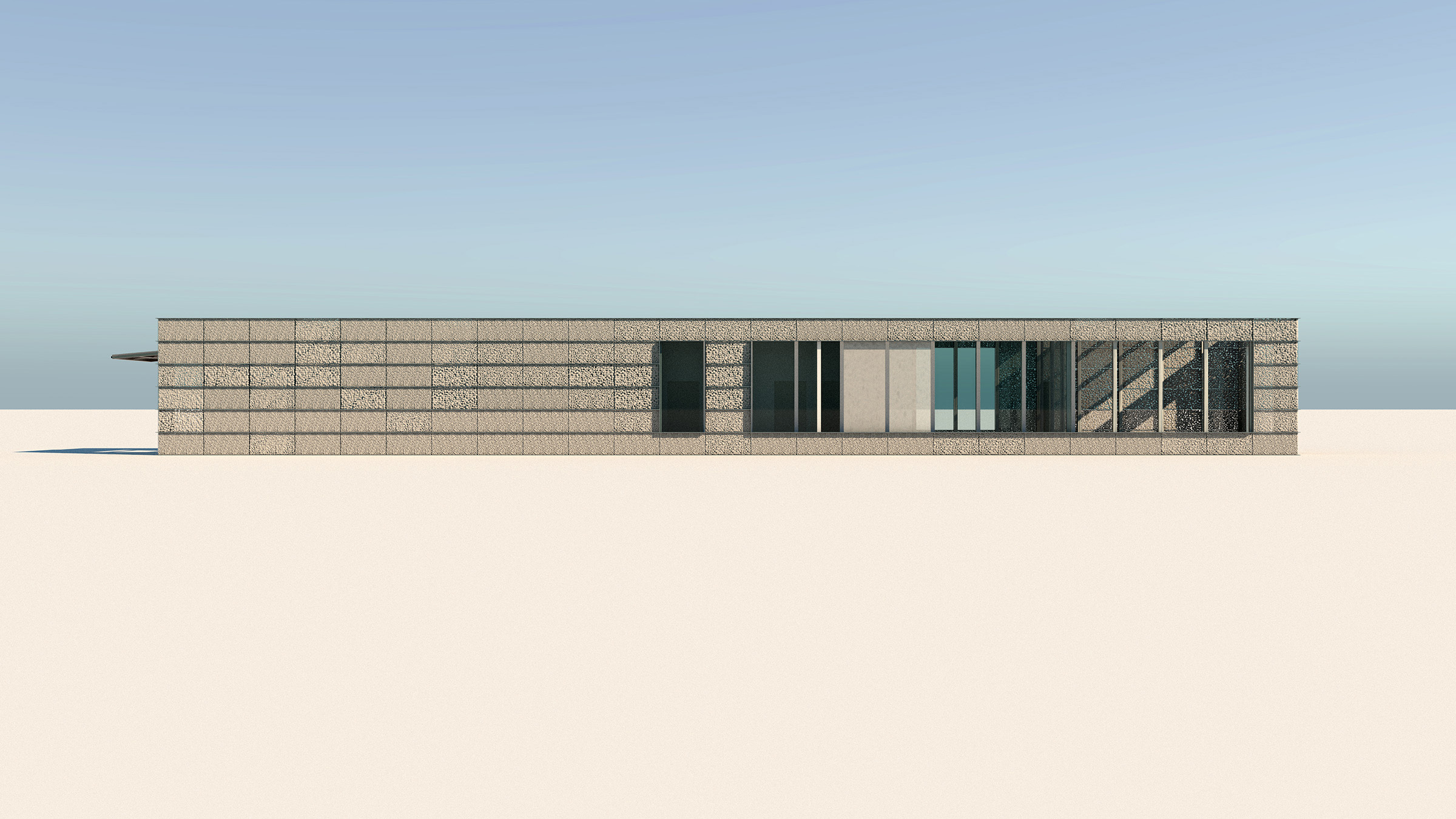 southern elevation
