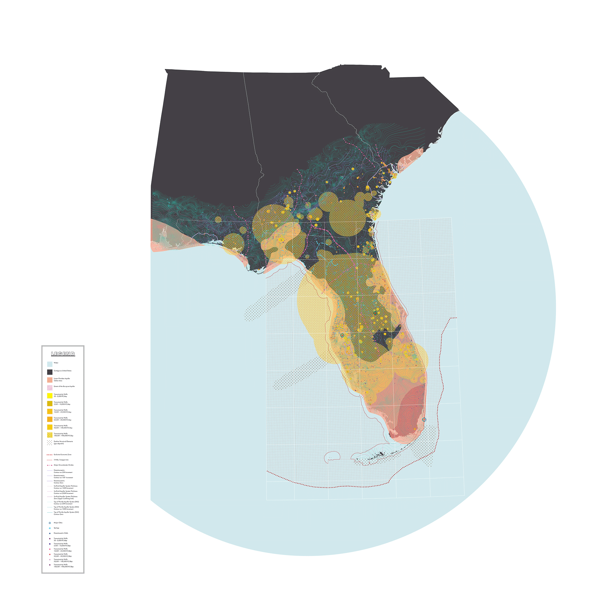 Florida Aquifer Map